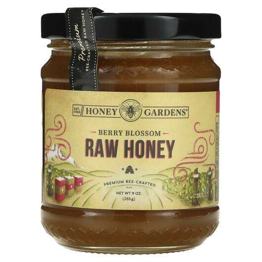 Основное фото товара Honey Gardens, Мед, Raw Honey Berry Blossom, 255 г