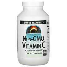 Source Naturals, Без ГМО Витамин С 1000 мг, Non-GMO Vitamin C ...