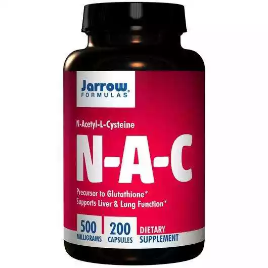 Фото товара NAC N-Acetyl-L-Cysteine 500 mg 200 Capsules