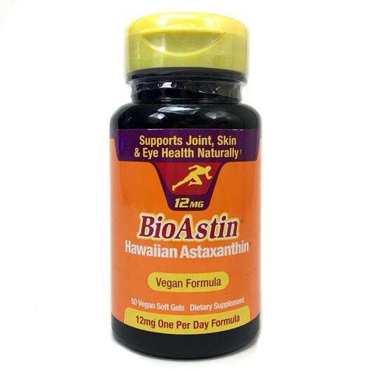 Основное фото товара Nutrex Hawaii, Астаксантин 12 мг, BioAstin Hawaiian Astaxanthi...