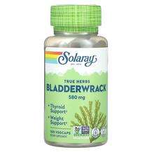 Solaray, True Herbs Bladderwrack 580 mg, Фукус пухирчастий, 10...