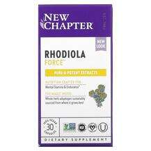 New Chapter, Rhodiola Force, Родіола, 30 капсул