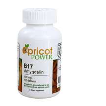Apricot Power, Витамин В17 100 мг, B17 Amygdalin 100 mg, 100 т...