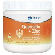 Trace Minerals, Кверцетин, Quercetin + Zinc Powder Orange Crea...