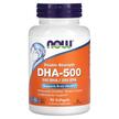 Фото товару NOW, DHA-500 Fish Oil Double Strength, ДГК, 90 капсул