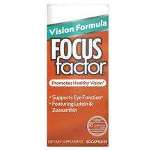 Focus Factor, Поддержка здоровья зрения, Vision Formula, 60 ка...