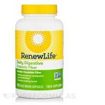 Renew Life, Пребиотики, Daily Digest Prebiotic Fiber Capsules,...