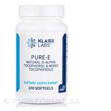 Вітамін E Токофероли Pure-E 400 IU SFI Health 100 капсул