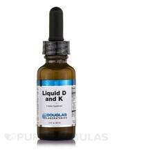 Liquid D and K Жидкий Витамин D3 Douglas Laboratories Liquid D and K Жидкий Витамин D3 Douglas Laboratories