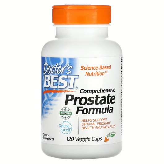 Основне фото товара Doctor's Best, Comprehensive Prostate Formula, Підтримка прост...