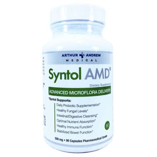 Основное фото товара Arthur Andrew Medical, Синтол AMD 500 мг, Syntol AMD, 90 капсул