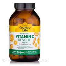 Вітамін C Buffered Vitamin C Rescue 1000 mg Country Life