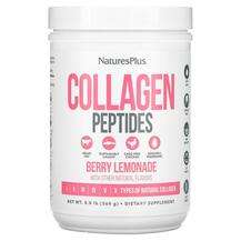 Natures Plus, Collagen Peptides Berry Lemonade, Колагенові пеп...