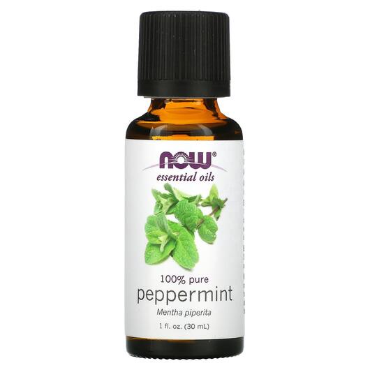Основное фото товара Pure Essential Oil Peppermint Основное фото товара NOW Foods, Эфирное масло, Pure Essential Oil Peppermint, 30 мл
