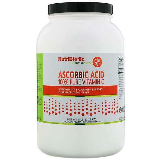 Основное фото товара Витамин C Аскорбиновая кислота, Ascorbic Acid 100% Pure Vitami...