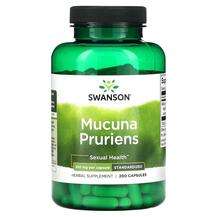 Swanson, Mucuna Pruriens 350 mg, Мукуна Пекуча, 200 капсул