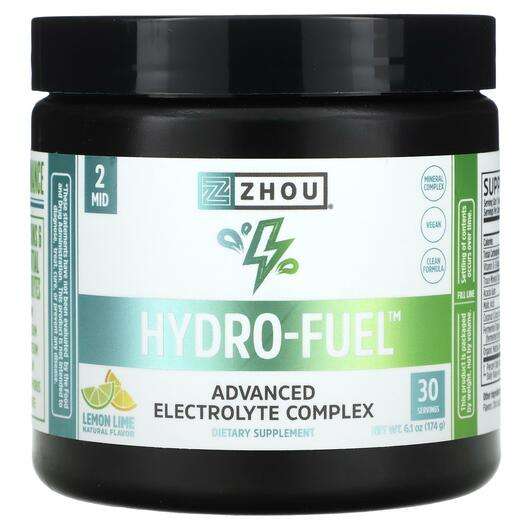 Основное фото товара Zhou Nutrition, Электролиты, Hydro-Fuel Advanced Electrolyte C...