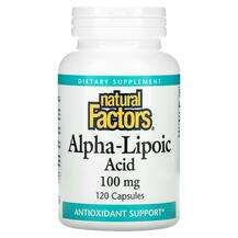 Natural Factors, Alpha-Lipoic Acid 100 mg, Альфа-ліпоєва кисло...