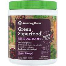 Amazing Grass, Суперфуд, Green Superfood Antioxidant Sweet Ber...