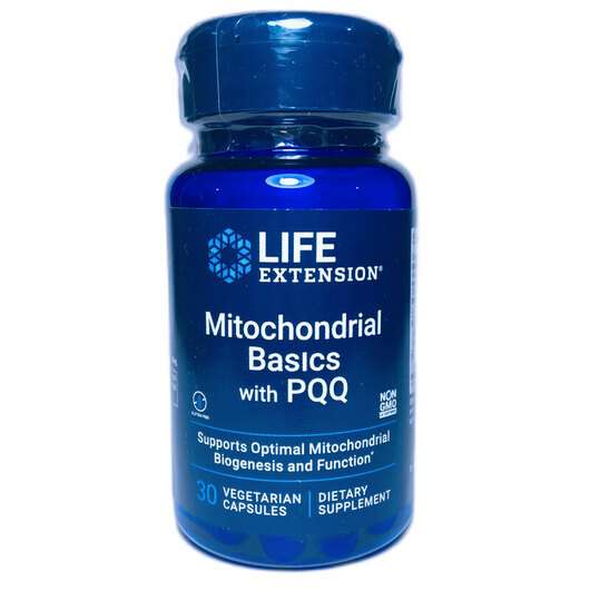Основне фото товара Life Extension, Mitochondrial Basics with PQQ, Мітохондріал з ...