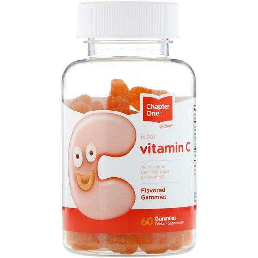 Основное фото товара Chapter One, Витамины, C is For Vitamin C Flavored Gummies, 60...