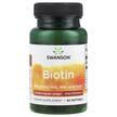 Фото товару Swanson, Biotin 10000 mcg, Вітамін B7 Біотин, 60 капсул