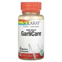Solaray, One Daily GarliCare, Екстракт Часнику, 60 таблеток