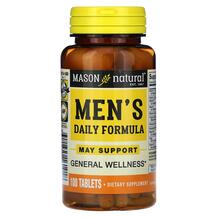 Men's Daily Formula Мультивитамины Mason 100 таблеток