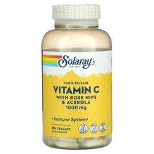 Solaray, Витамин С, Vitamin C with Rose Hips & Acerola, 25...