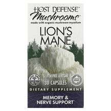 Host Defense Mushrooms, Lion's Mane, 30 Capsules