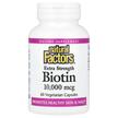 Фото товара Natural Factors, Биотин, Biotin 10000 mcg, 60 капсул