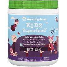 Amazing Grass, Kidz Superfood Berry Blast, Суперфуд для дітей ...