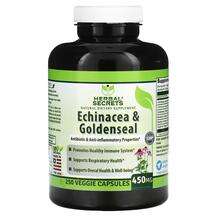 Herbal Secrets, Эхинацея, Echinacea & Goldenseal 450 mg, 2...