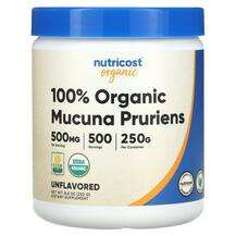 Nutricost, 100% Organic Mucuna Pruriens Unflavored, Мукуна Пек...