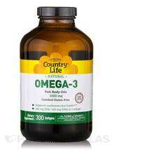 Омега ЕПК ДГК Omega-3 1000 mg Fish Oil Country Life