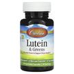 Carlson, Лютеин, Lutein & Greens 20 mg, 30 капсул