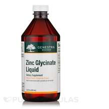 Genestra, Цинк Глицинат, Zinc Glycinate Liquid Natural Peach-T...