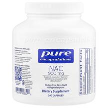 NAC 900 mg N-ацетилцистеин Pure Encapsulations