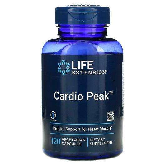 Основне фото товара Life Extension, Cardio Peak, Комплекс для серця та судин, 120 ...