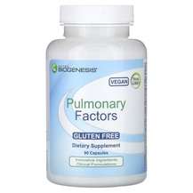 Nutra BioGenesis, Pulmonary Factors, Пулмонари Факторс, 90 капсул