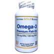 Фото товару California Gold Nutrition, Omega-3 Premium Fish Oil, Омега 3, ...