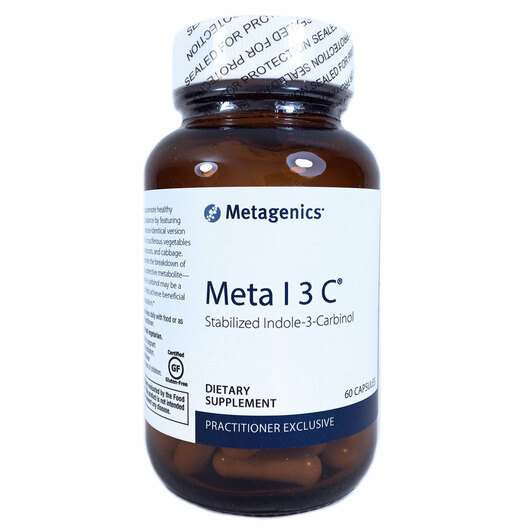 Основне фото товара Metagenics, Meta I3C, Індол-3-Карбінол, 60 капсул