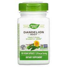 Nature's Way, Корень одуванчика 525 мг, Dandelion Root 525 mg,...