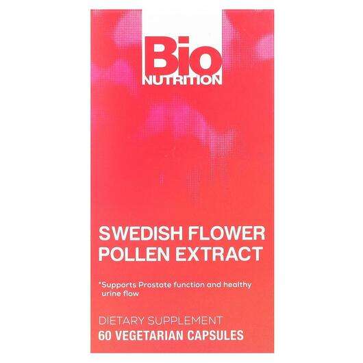 Основне фото товара Bio Nutrition, Swedish Flower Pollen Extract, Бджолиний пилок,...