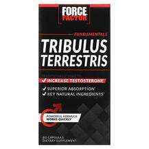 Force Factor, Трибулус, Tribulus Terrestris, 60 капсул