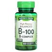 Фото товару Balanced B-100 High Potency, B-комплекс, 60 капсул