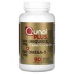 Фото товара Убихинол, Plus Ubiquinol + Omega-3 200 mg + 250 mg, 90 капсул