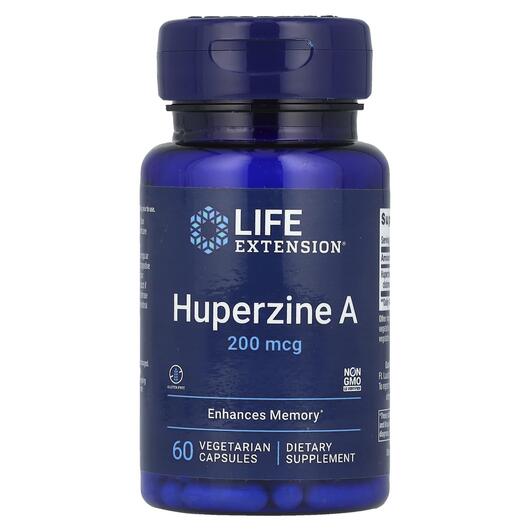 Основне фото товара Huperzine A 200 mcg, Гіперзин А 200 мкг, 60 капсул