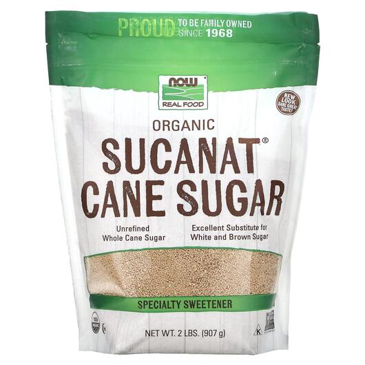 Основне фото товара Real Food Certified Organic Sucanat Cane Sugar, Замінник цукру, 9