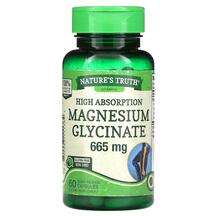 Nature's Truth, Magnesium Glycinate 665 mg, 60 Capsules